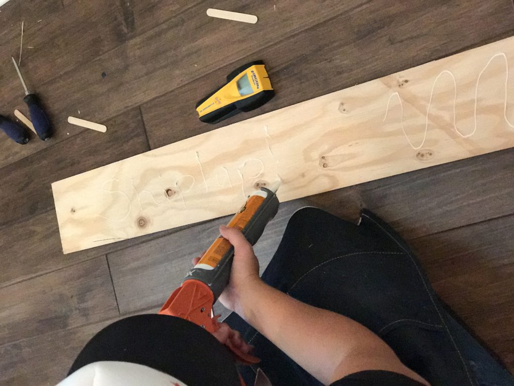 How To Shiplap A Curved Wall Jaclyn James Company