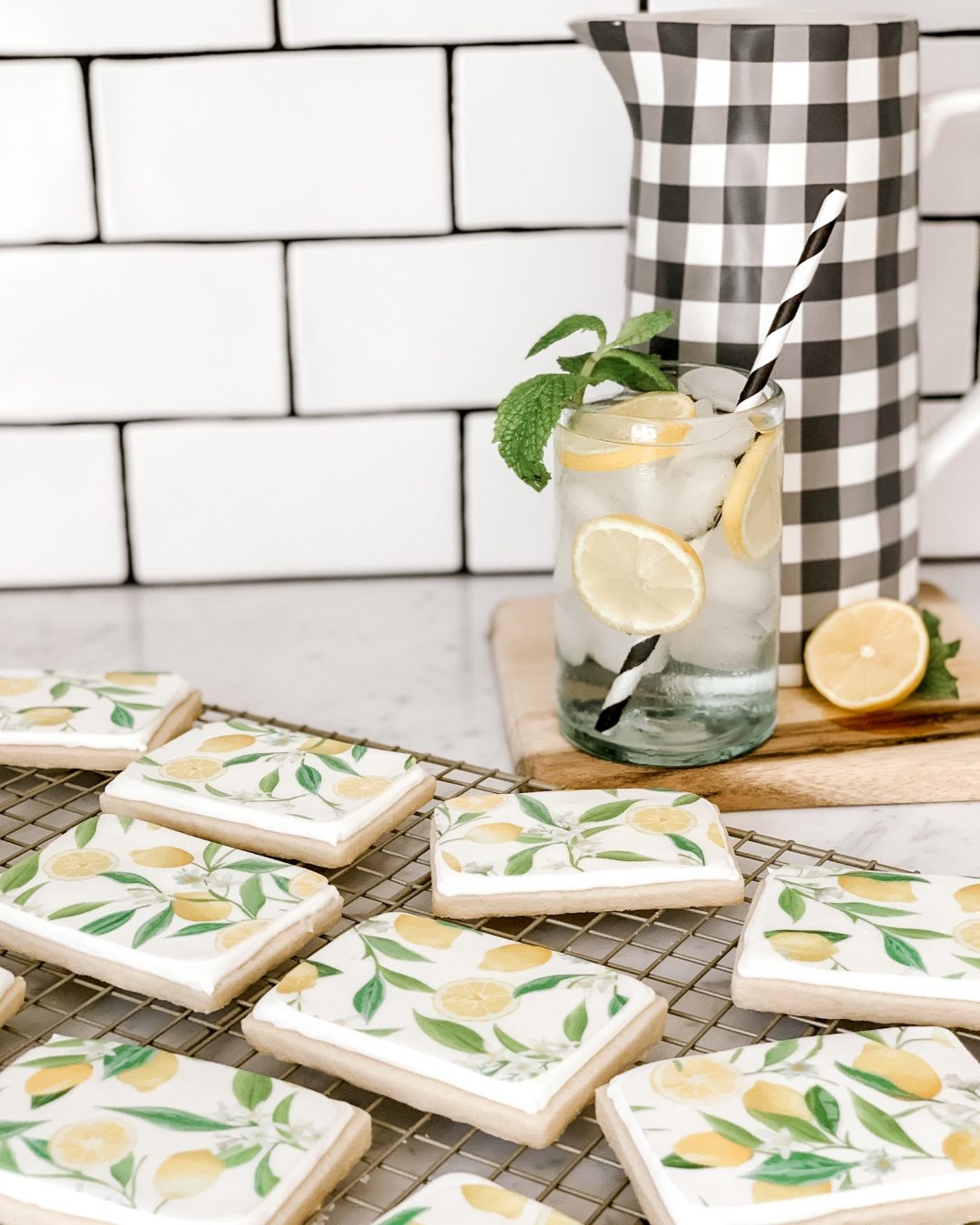 Royal Iced Cookies with Wafer Paper Jaclyn James Company