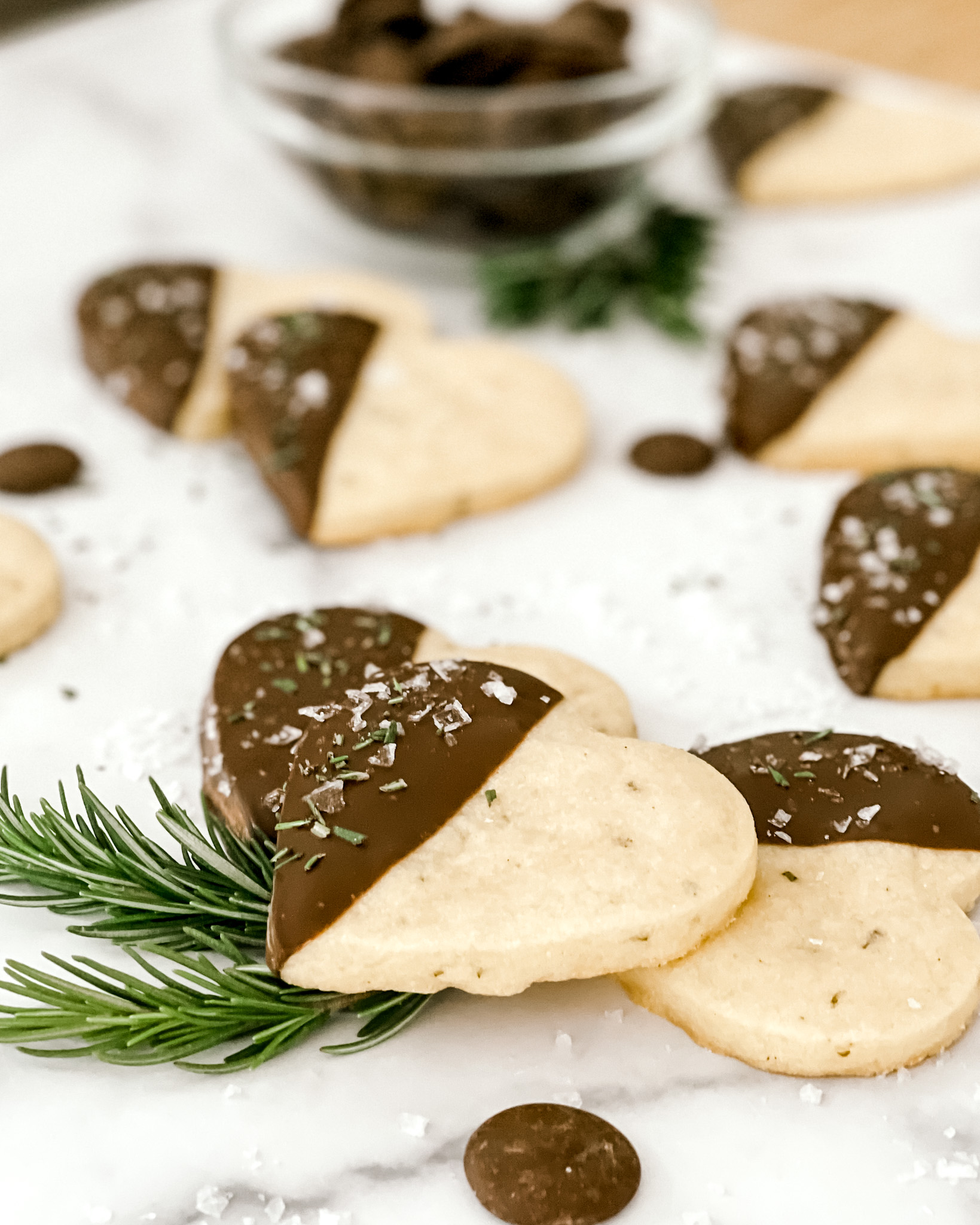 Easy Chocolate Shortbread Cookies Recipe