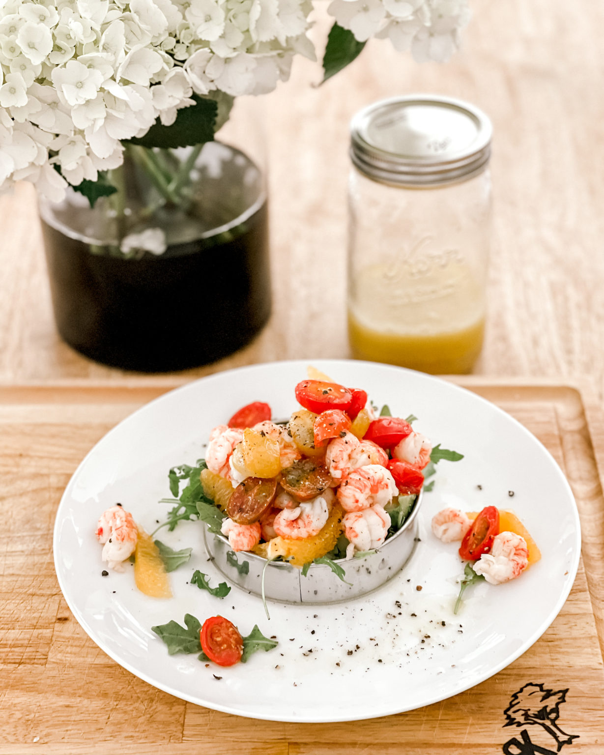 Lobster Salad with Citrus Vinaigrette Jaclyn James Company